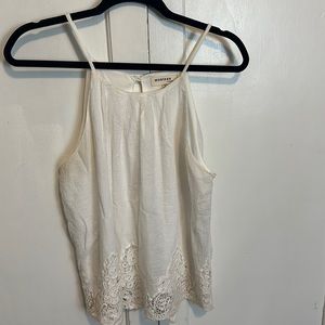 Large Monteau top with crochet